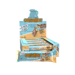 Grenade Protein Bar 60G (12 Bar) - Cookie Dough جرينيد لوح بروتين 60 جم ​​(12 بار) – كوكي دو
