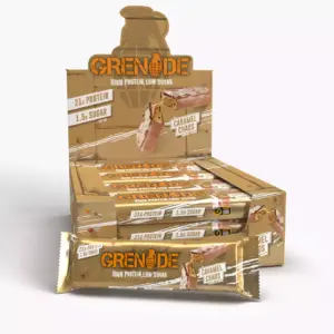 Grenade Protein Bar 60G (12 Bar) - Caramel جرينيد بروتين بار 60غ (12 بار) - كاراميل Chaos