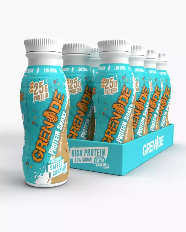 Grenade Shake 330ml (Pack of 8) - Salted Caramel